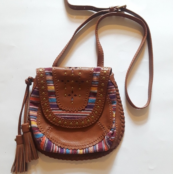 Isabella Fiore Handbags - Isabella Fiore Folklore Saddle Crossbody Bag